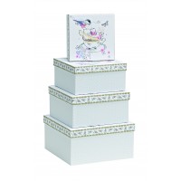Tea Cup Printed Gift Boxes GBA934